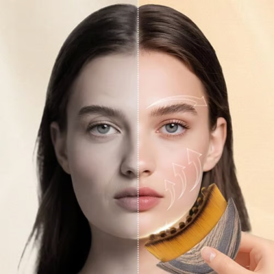 Velyra™ Cepillo facial de contorno linfático