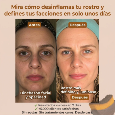 Velyra™ Cepillo facial de contorno linfático