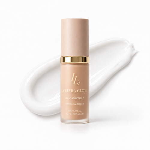 Base de Maquillaje Antiedad con SPF 50 – Se Adapta a tu Tono de Piel