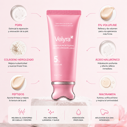 Crema coreana con PDRN colágeno GuaSha