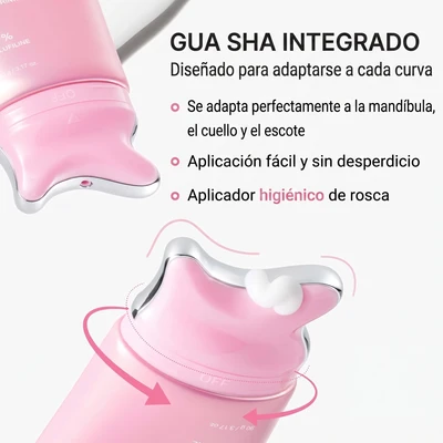 Crema coreana con PDRN colágeno GuaSha